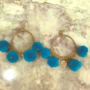 Pom Pom Earrings
